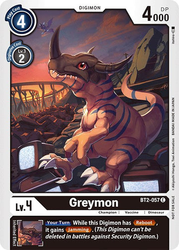 Greymon (Official Tournament Pack Vol.3) [BT2-057] [Release Special Booster 1.0]