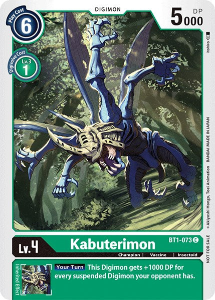 Kabuterimon (Official Tournament Pack Vol.3) [BT1-073] [Release Special Booster 1.0]