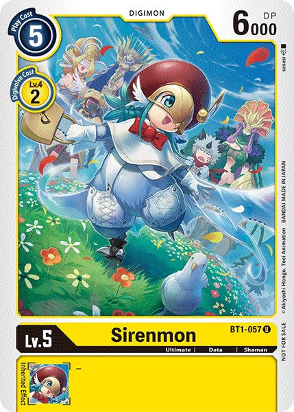 Sirenmon (Winner Pack Double Diamond) [BT1-057] [Release Special Booster 1.0]