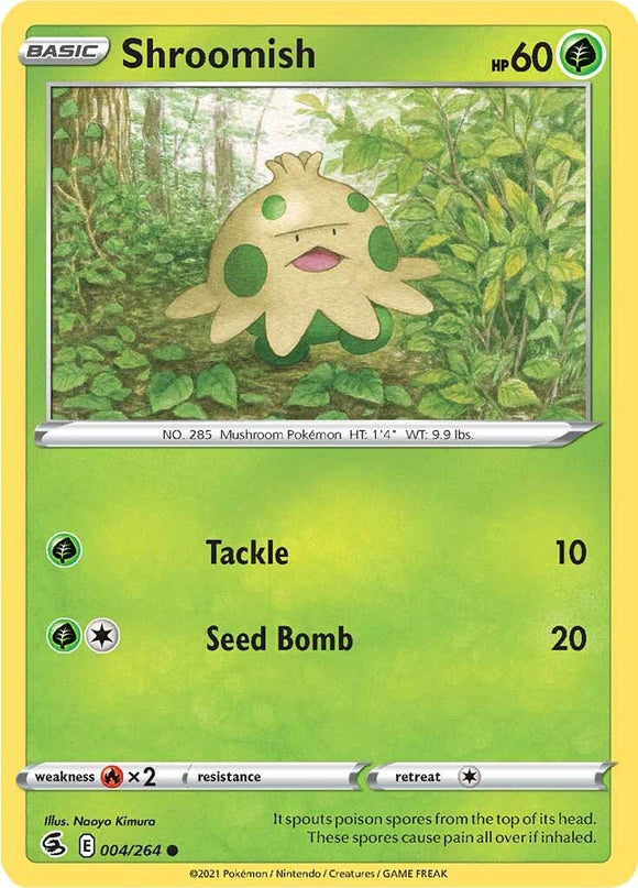 Shroomish [004/264] [Fusion Strike] Reverse Holofoil