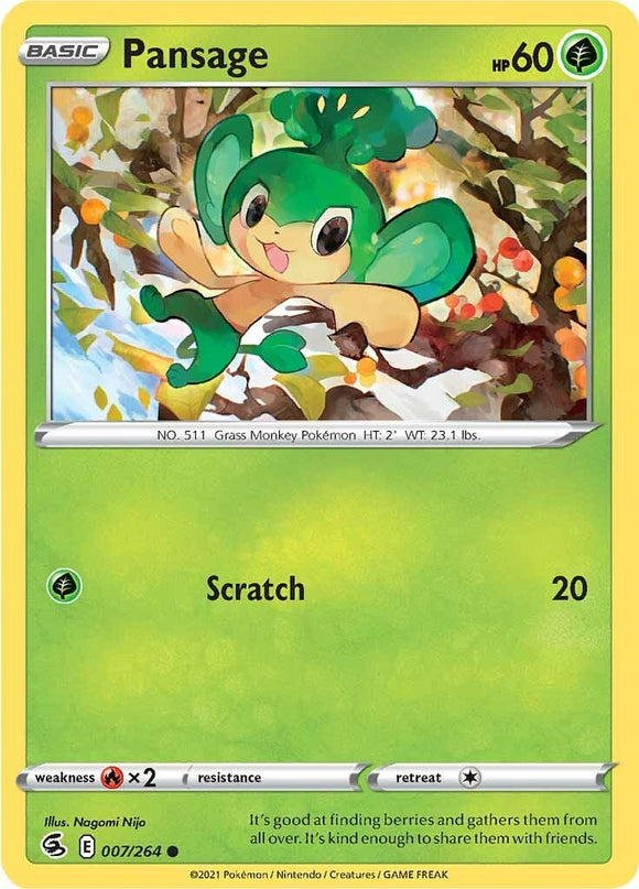 Pansage [007/264] [Fusion Strike]