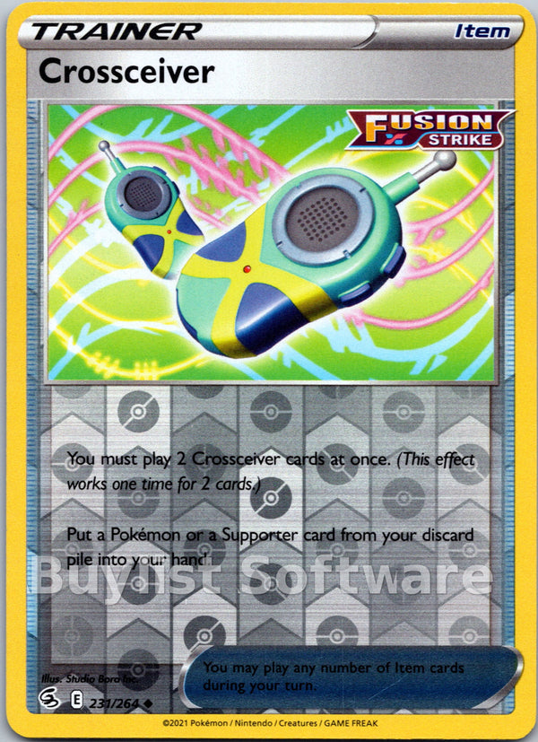 Crossceiver [231/264] [Fusion Strike] Reverse Holofoil