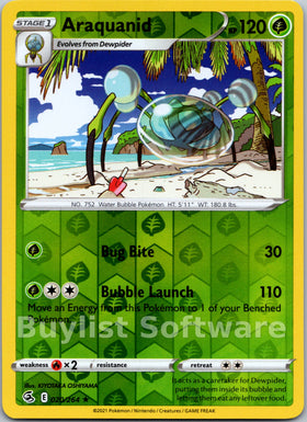 Araquanid [020/264] [Fusion Strike] Reverse Holofoil