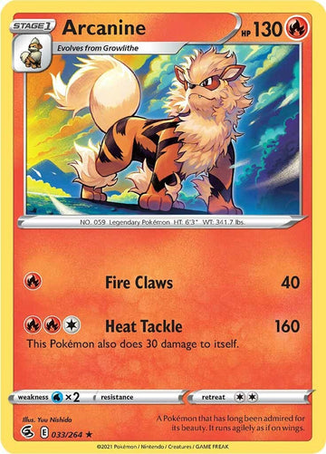 Arcanine [033/264] [Fusion Strike]