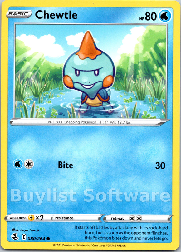 Chewtle [080/264] [Fusion Strike]