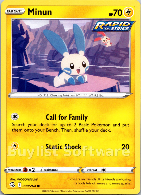 Minun [090/264] [Fusion Strike]