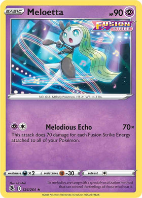 Meloetta [124/264] [Fusion Strike]