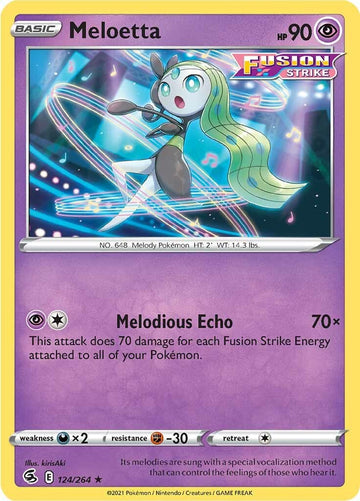Meloetta [124/264] [Fusion Strike]