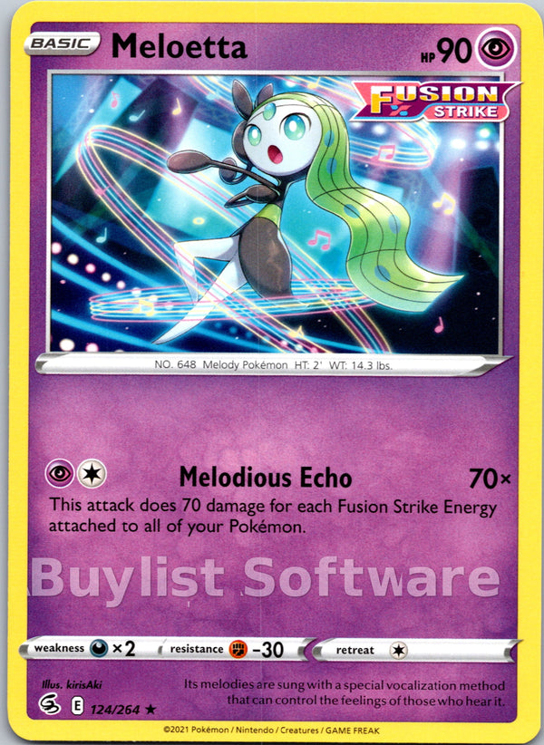 Meloetta [124/264] [Fusion Strike]