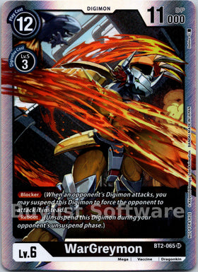 WarGreymon (Classic Collection) [BT2-065] [Release Special Booster 1.0] Foil