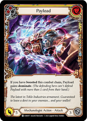 Payload (Yellow) [EVR077] [Everfest] 1st Edition Rainbow Foil