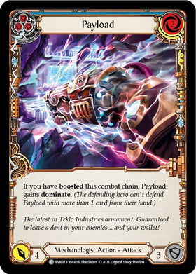 Payload (Blue) [EVR078] [Everfest] 1st Edition Rainbow Foil