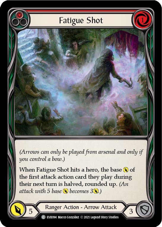 Fatigue Shot (Red) [EVR094] [Everfest] 1st Edition Normal