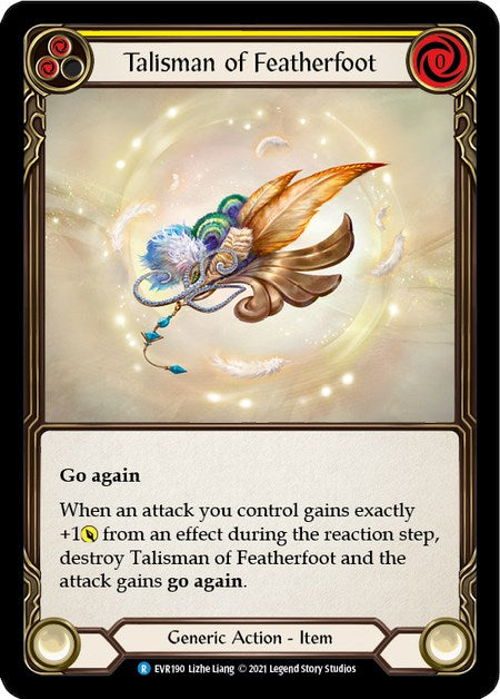 Talisman of Featherfoot [EVR190] [Everfest] 1st Edition Normal