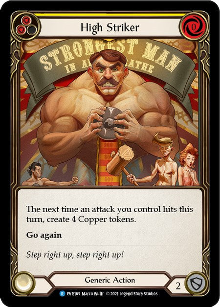High Striker (Yellow) [EVR165] [Everfest] 1st Edition Normal