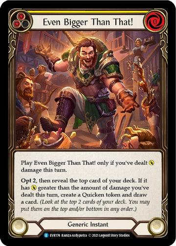Even Bigger Than That! (Yellow) [EVR174] [Everfest] 1st Edition Normal