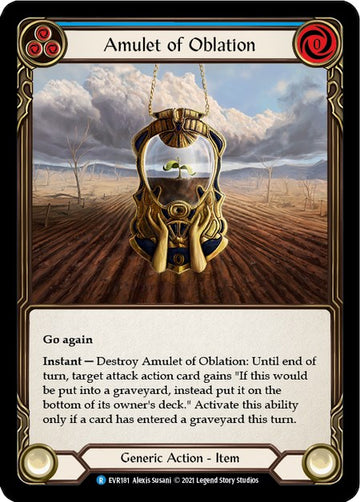 Amulet of Oblation [EVR181] [Everfest] 1st Edition Normal
