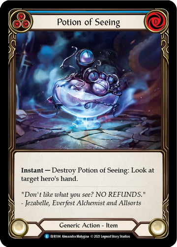 Potion of Seeing [EVR184] [Everfest] 1st Edition Normal