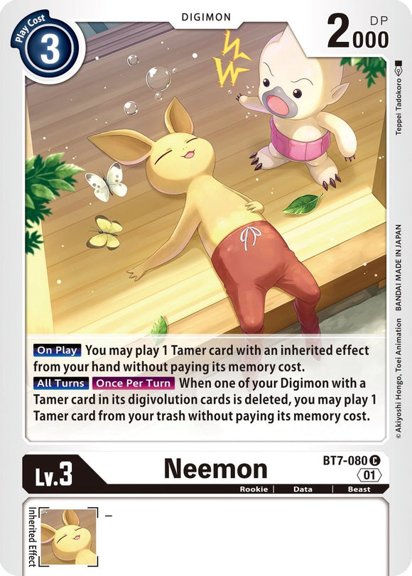 Neemon [BT7-080] [Next Adventure]