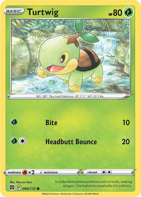 Turtwig [006/172] [Brilliant Stars] Reverse Holofoil
