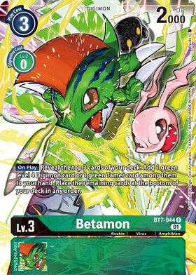 Betamon (Alternate Art) [BT7-044] [Next Adventure] Foil
