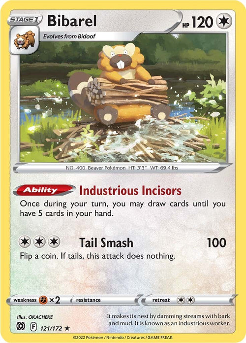 Bibarel [121/172] [Brilliant Stars] Holofoil