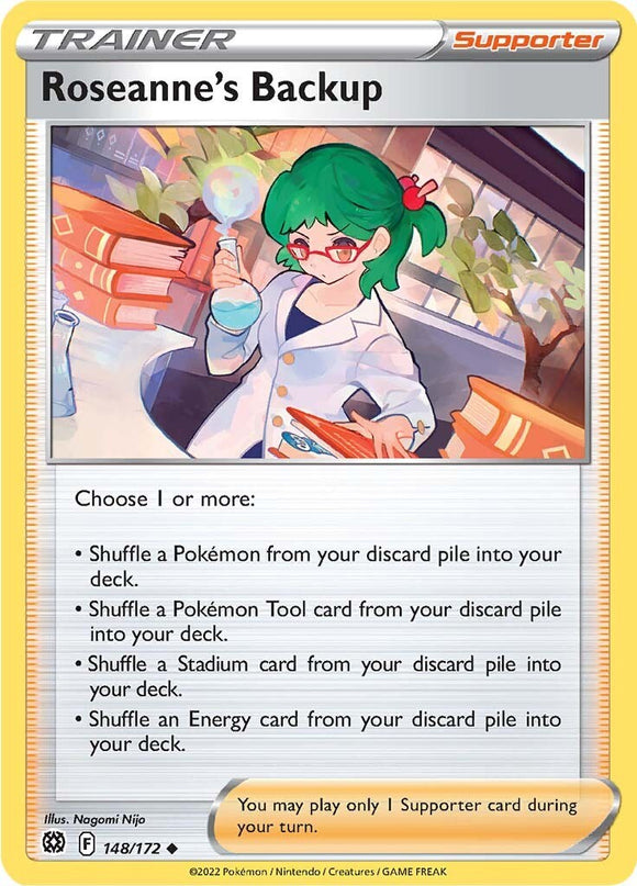 Roseanne's Backup [148/172] [Brilliant Stars] Reverse Holofoil
