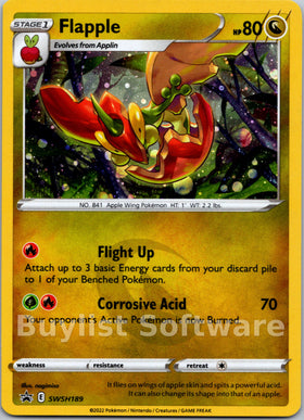 Flapple [SWSH189] [Sword & Shield Promo Cards] Holofoil