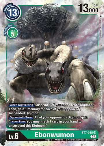 Ebonwumon [BT7-055] [Next Adventure] Foil