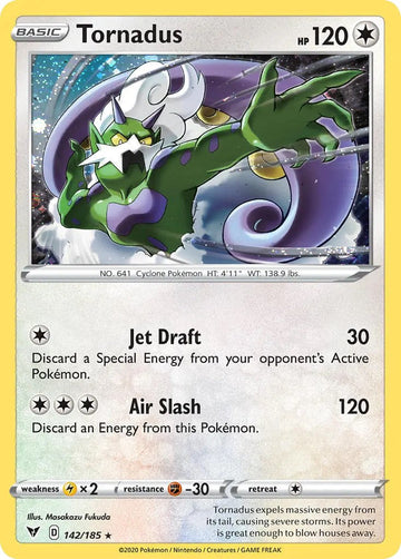 Tornadus (Cosmos Holo) [142/185] [Blister Exclusives] Holofoil
