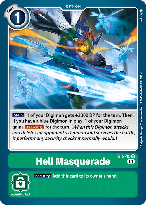 Hell Masquerade [ST9-15] [Starter Deck 09: Ultimate Ancient Dragon]