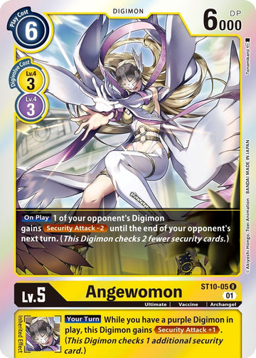 Angewomon [ST10-05 R] [ Parallel World Tactician] Foil