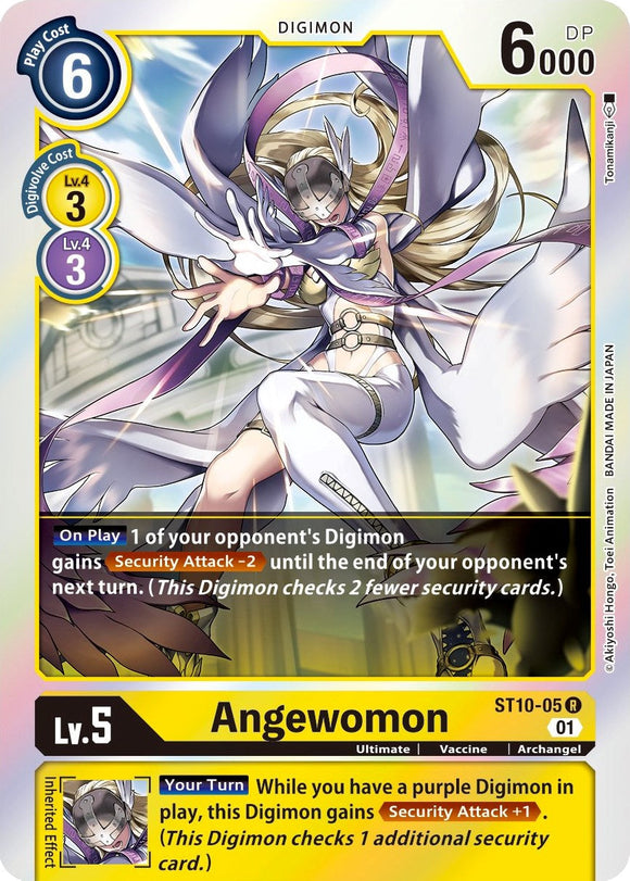 Angewomon [ST10-05 R] [ Parallel World Tactician] Foil
