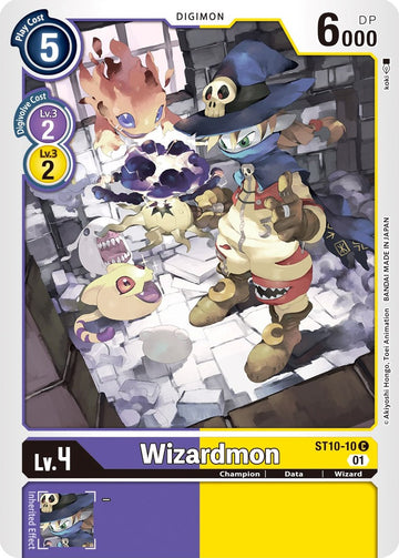 Wizardmon [ST10-10] [Starter Deck 10: Parallel World Tactician]