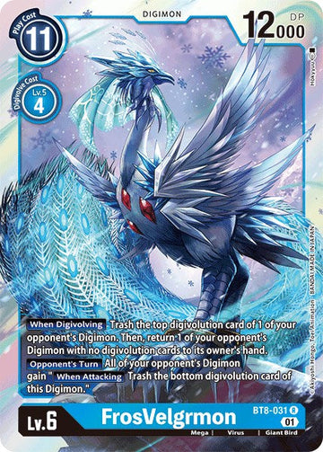 FrosVelgrmon [BT8-031 R] [New Awakening] Foil
