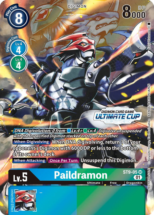 Paildramon (Ultimate Cup 2022) [ST9-05] [Starter Deck 09: Ultimate Ancient Dragon] Foil