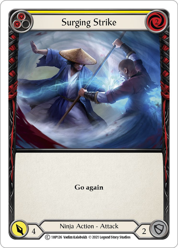 Surging Strike (Yellow) [1HP126] [History Pack Vol.1]