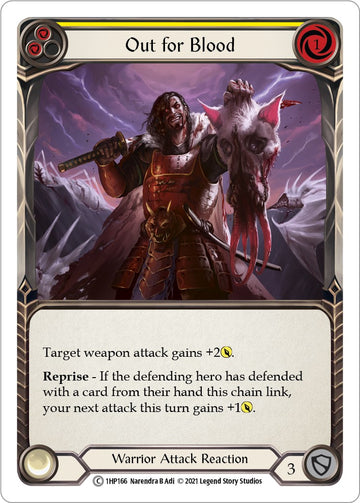 Out for Blood (Yellow) [1HP166] [History Pack Vol.1]