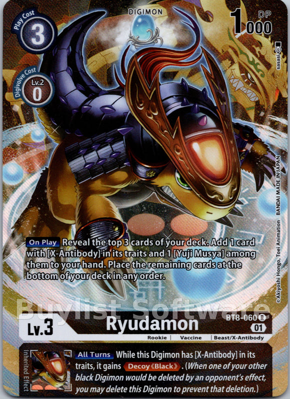 Ryudamon (Alternate Art) [BT8-060] [New Awakening] Foil