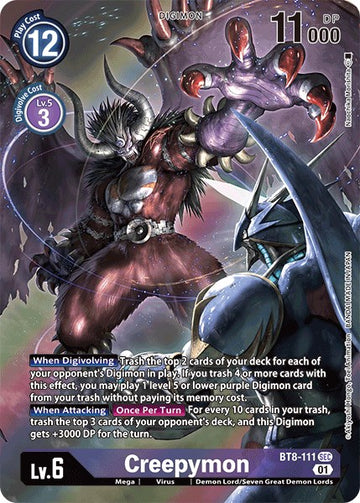 Creepymon (Alternate Art) [BT8-111] [New Awakening] Foil