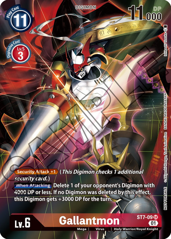 Gallantmon (Tamer's Card Set 1) [ST7-09] [Starter Deck 07: Gallantmon] Foil