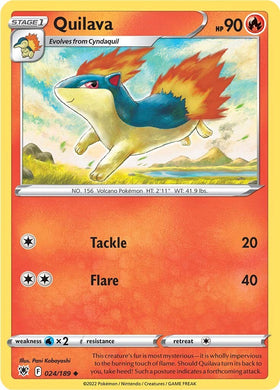 Quilava [024/189] [Astral Radiance] Reverse Holofoil