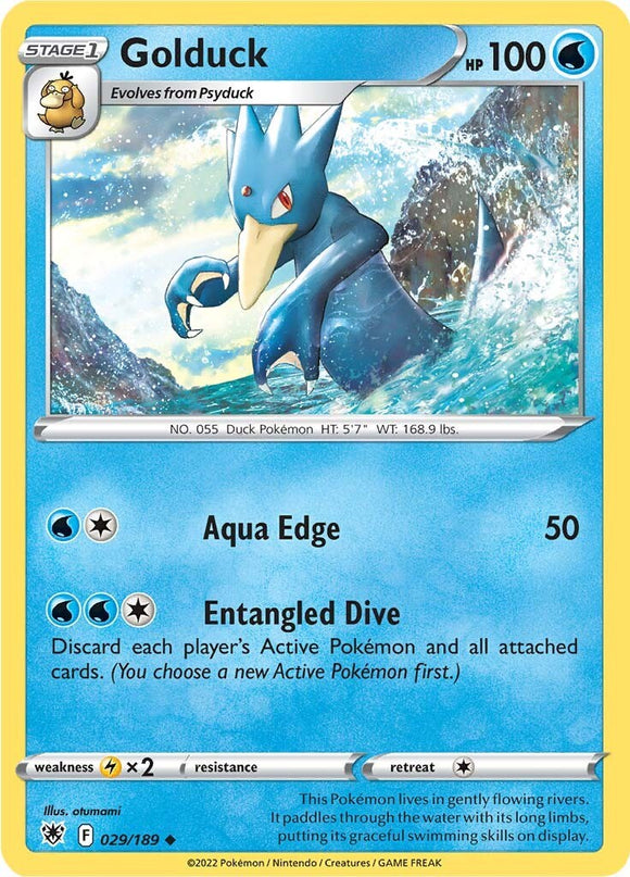 Golduck [029/189] [Astral Radiance] Reverse Holofoil
