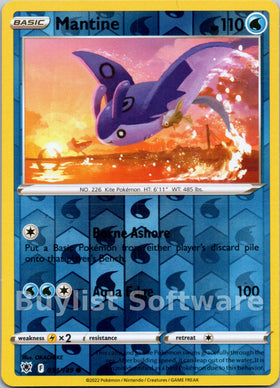 Mantine [034/189] [Astral Radiance] Reverse Holofoil