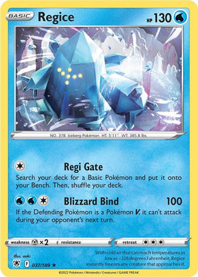 Regice [037/189] [Astral Radiance]