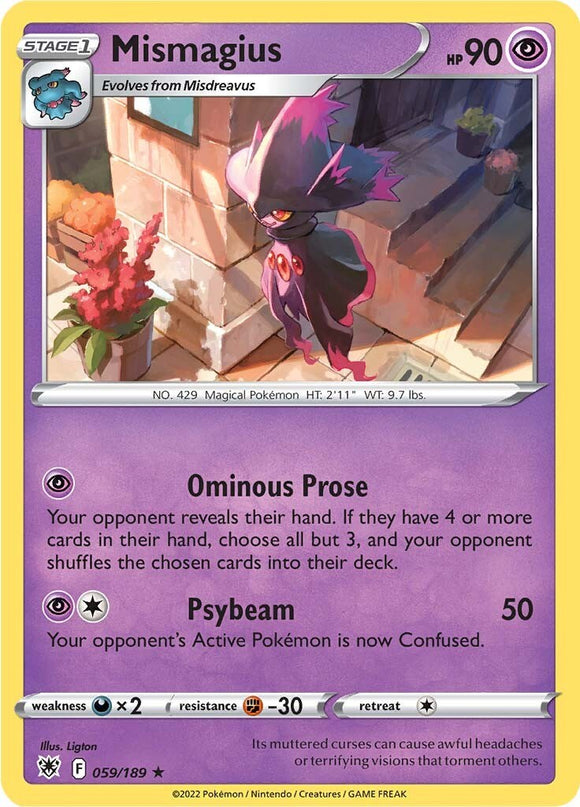 Mismagius [059/189] [Astral Radiance] Reverse Holofoil