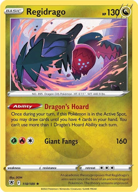 Regidrago [118/189] [Astral Radiance] Reverse Holofoil