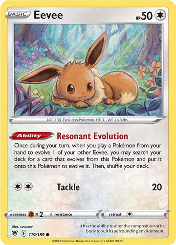Eevee [119/189] [Astral Radiance] Reverse Holofoil