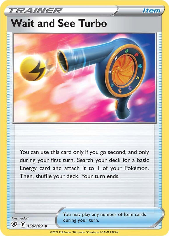 Wait and See Turbo [158/189] [Astral Radiance] Reverse Holofoil