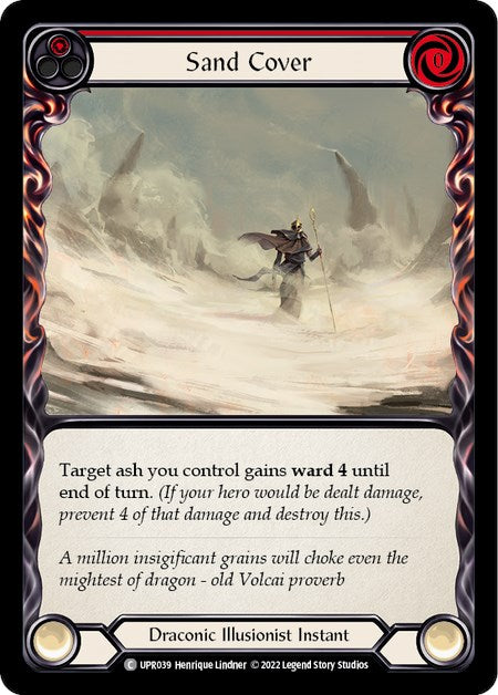 Sand Cover (Red) [UPR039] [Uprising] Rainbow Foil